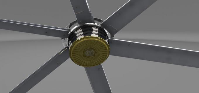 50 RPM Air Cooling Toko Garasi HVL ventilator langit-langit industri 1