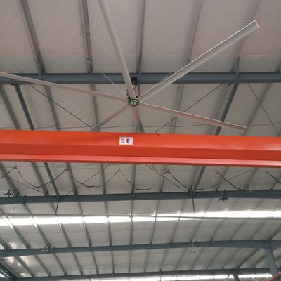 Harga yang bagus 18FT Ruang Besar Indoor Pole Mounted HVLS Fan on line