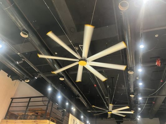 Harga yang bagus 8Ft Giant Ventilation Cooling Exhaust Air Cooler Fan Untuk Industri Makanan on line