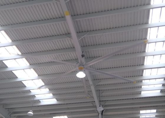 Harga yang bagus Aluminium Magnesium Alloy Blade Hvls Ceiling Fan Untuk 1.5kw Brushless Permanent Magnet AC on line