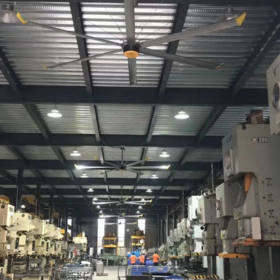 Harga yang bagus junyi Hvls Industrial Ceiling Fan Cooling Ventilation Exhaust Fan Dengan Motor Pmsm on line