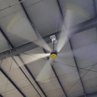 Harga yang bagus 24 Feet Hvls Pmsm Motor Air Cooler gudang industri dan bengkel kipas langit-langit on line