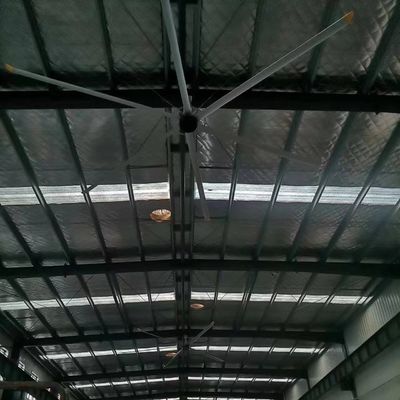 Harga yang bagus DX-7.3G 24FT Industrial HVLS Ceiling Fan 1.5KW Konsumsi Daya dan Kinerja Lebih Tinggi untuk Ruang Besar on line
