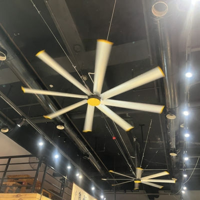 Harga yang bagus Kontroler HVLS Peredaran Udara Industri Dengan Tingkat Kebisingan Rendah ≤38db on line