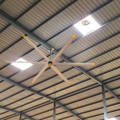 8ft-24ft Aluminium Magnesium Alloy Fans Volume Tinggi Dan Kecepatan Rendah