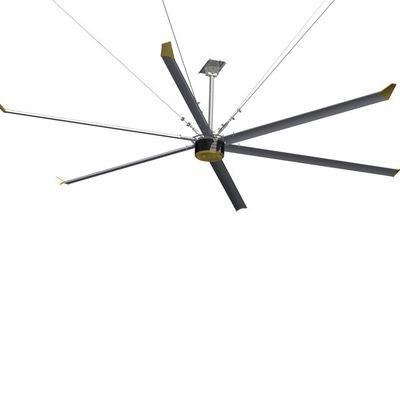 Harga yang bagus 6.1m 20FT Peternakan Susu HVL Fan Langit-langit Didorong oleh Mesin Sinkron Magnetik Permanen on line