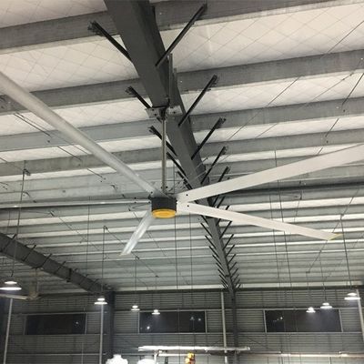 Harga yang bagus 6Pcs Al-Mg Alloy Blades 6.1M/20FT Volume Tinggi Low Speed Industrial Ceiling Fan untuk Industri Pertambangan Energi on line