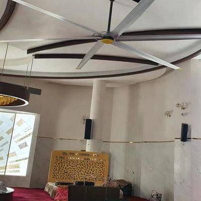Harga yang bagus Penggemar Langit-langit HVLS Industri untuk Ventilasi Komersial 6.1m 20FT BLDC Brushless Motor on line
