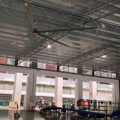 Harga yang bagus AC Powered and Affordable 7.3m 24FT Industrial Electric Ceiling Fan untuk Pabrik Besar on line
