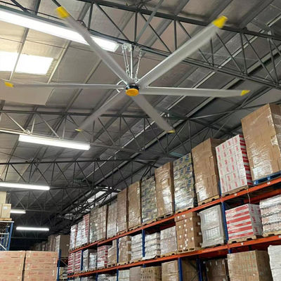Harga yang bagus Pemasangan langit-langit 5.0m 16FT Besar HVLS aliran udara kipas untuk pendinginan dan ventilasi on line