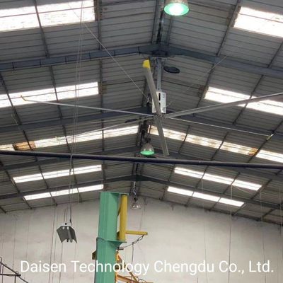 Harga yang bagus 7.3 Meter 24FT Hvls Industrial Big Ceiling Fan untuk pendingin Aluminium Blade on line