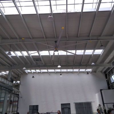 Harga yang bagus Penggemar Langit-langit Industri Besar Aluminium Fan Diameter Ukuran dari 7,3 hingga 2,4 Meter on line