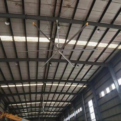 Harga yang bagus Al-Mg Blade Material DC Fan Solusi Ventilasi Ultimate untuk Pusat Gymnasium on line