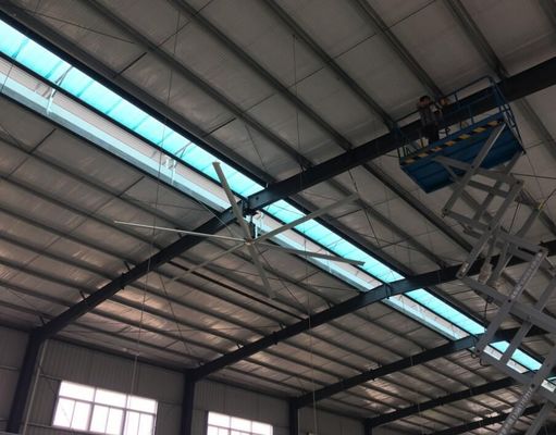 Harga yang bagus Gudang Besar Industrial Ceiling Fan Pmsm Motor Fan on line
