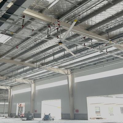 Harga yang bagus Kipas Angkat Rumah dengan Diameter 24FT untuk Pendingin Udara Kipas Motor Pmsm on line