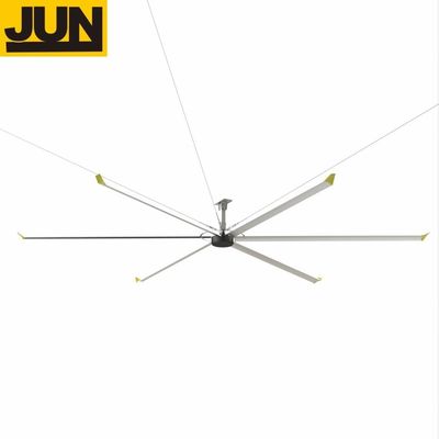 Harga yang bagus Kekuatan 7.3 Meter Diameter Rumah Hanging Cooling Fan dengan Pmsm Motor on line