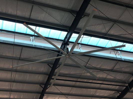 Harga yang bagus 380AC 1.5kw Motor Paddle Besar Fan Langit-langit Raksasa Extra Besar on line