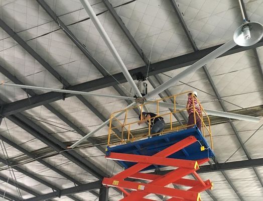 Harga yang bagus 24FT Large Blade Gearbox Ceiling Fan on line