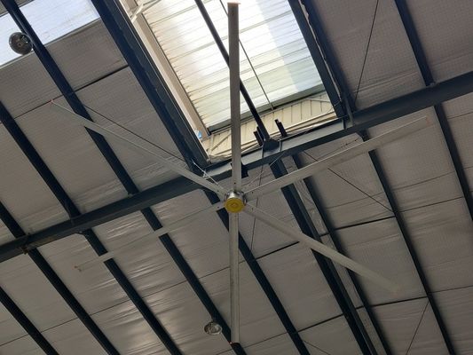 Harga yang bagus Interior Gereja Super Big Pole Mounted HVLS Penggemar Residential on line