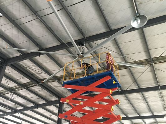 Harga yang bagus Airmetal Blade 3.6M 12 kaki pmsm Shades Cahaya Penggemar HVLS Besar on line