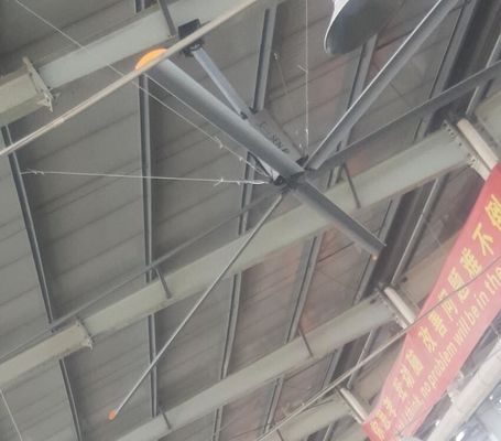 Harga yang bagus Penggemar langit-langit gudang industri kecepatan rendah besar on line