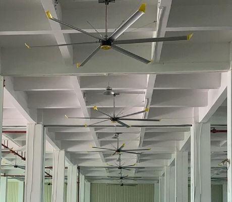 Harga yang bagus Fan langit-langit berlapis aluminium yang dipasang di tiang on line
