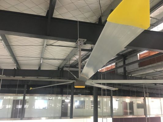 Harga yang bagus 8FT 0,15KW Exhaust Industrial Pmsm 5 Blade HVls Fan on line