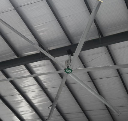 Harga yang bagus Besar 50rpm 7.3M Besar Pemanas Langit-langit Industri Untuk Garasi on line